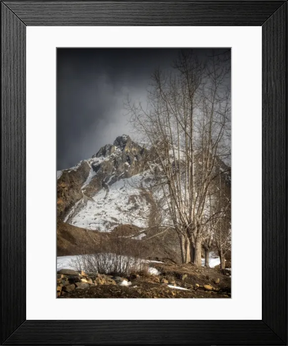 Framed Print : winter view near Muktinath, Mustang region, Western Himalayas, Nepal Framed Print : winter view near Muktinath, Mustang region, Western Himalayas, Nepal