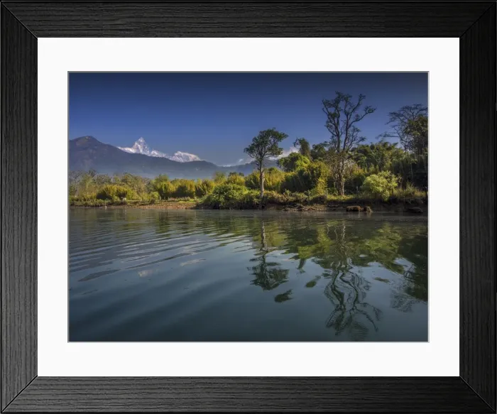 Framed Print : Pokhara, Western Himalayas, Nepal Framed Print : Pokhara, Western Himalayas, Nepal