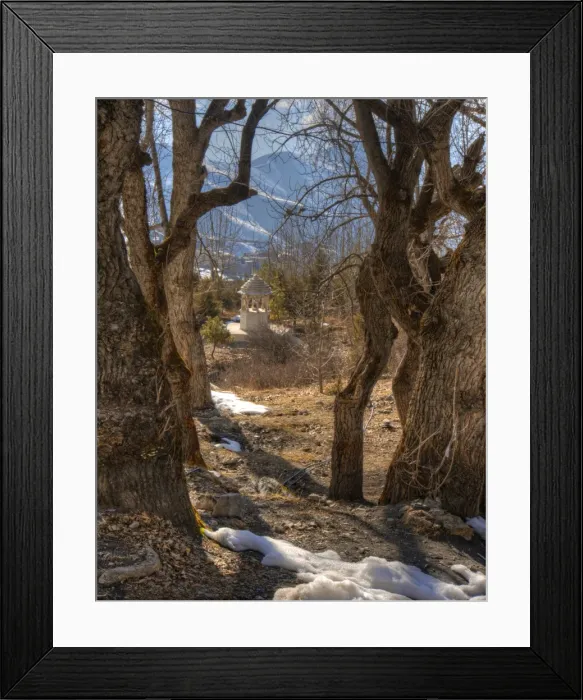Framed Print : Temple ground Muktinath, Mustang region, Western Himalayas, Nepal Framed Print : Temple ground Muktinath, Mustang region, Western Himalayas, Nepal