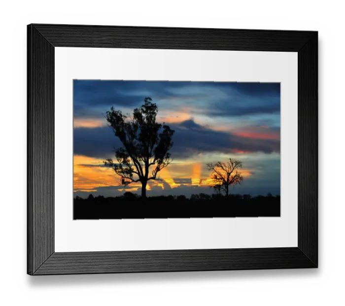 Framed Print : Sunset at Traralgon, Gippsland, Victoria, Australia Framed Print : Sunset at Traralgon, Gippsland, Victoria, Australia