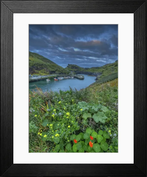Framed Print : Boscastle Harbour, Cornwall, england Framed Print : Boscastle Harbour, Cornwall, england