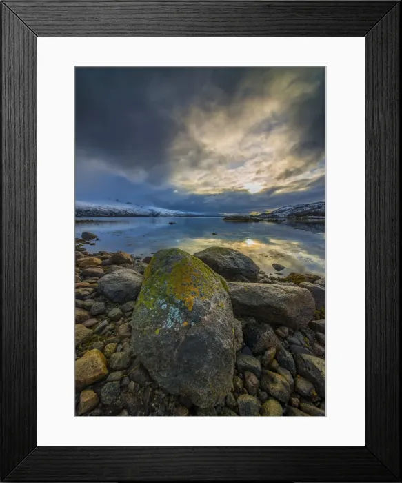 Framed Print : The Winter Wonderland of the Lofoten Peninsular, Arctic circle, Norway Framed Print : The Winter Wonderland of the Lofoten Peninsular, Arctic circle, Norway