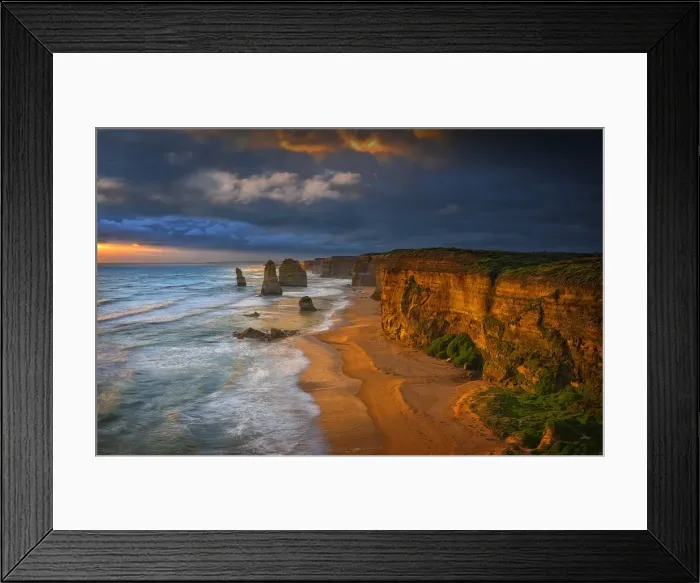 Framed Print : The Shipwreck coastline, Victoria, Australia