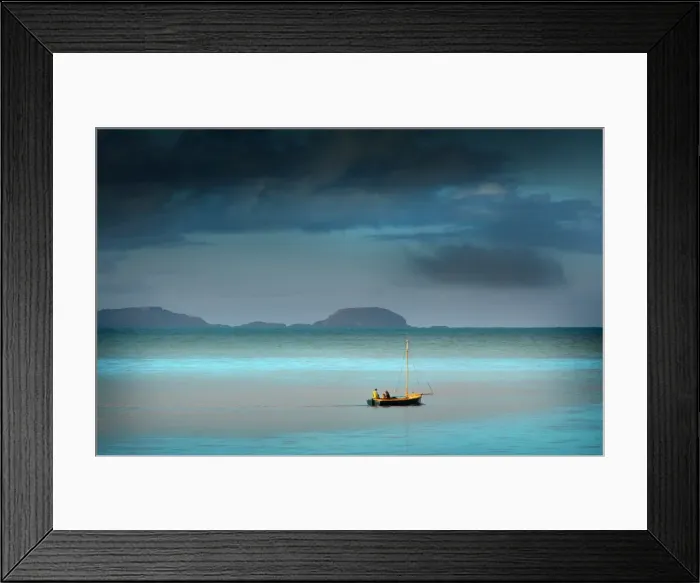 Framed Print : Sailing home, Victoria, Australia