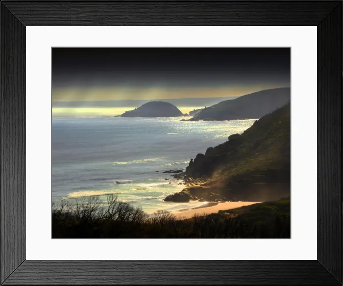 Framed Print : view to Whisky bay, Wilsons Promontory National Park, Victoria, Australia Framed Print : view to Whisky bay, Wilsons Promontory National Park, Victoria, Australia