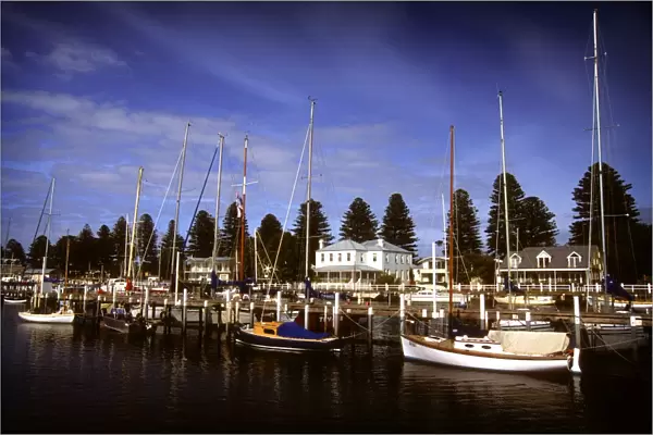 Port Fairy harbour, Victoria, Australia