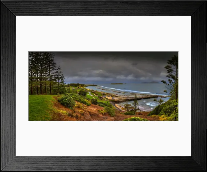 Framed Print : Kingston, Norfolk Island, is a very historic Georgian village and fully restored colonial outpost of the British Empire during the convict transportation era. Built by convicts under cruel supervision, now a peaceful world heritage listed area Framed Print : Kingston, Norfolk Island, is a very historic Georgian village and fully restored colonial outpost of the British Empire during the convict transportation era. Built by convicts under cruel supervision, now a peaceful world heritage listed area