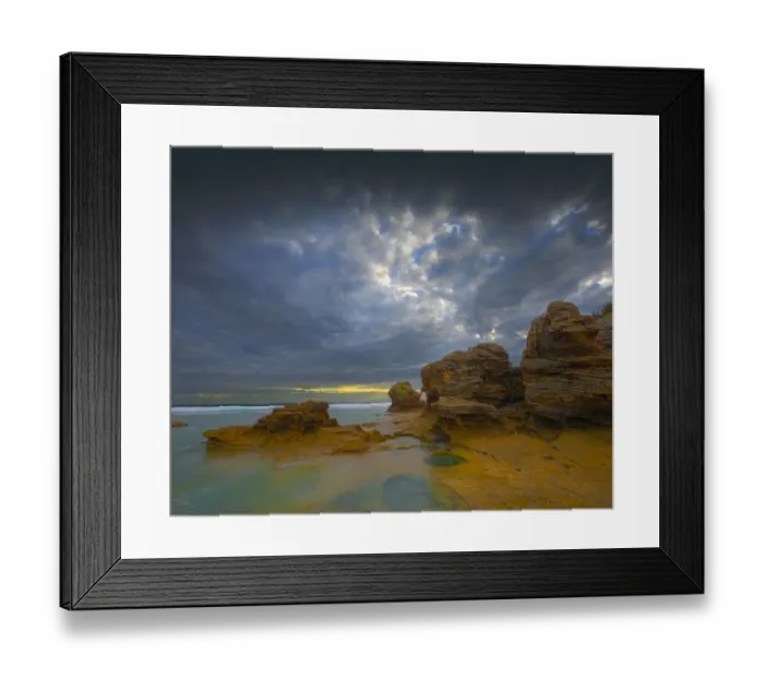 Framed Print : Port Lonsdale coastline, Victoria, Australia Framed Print : Port Lonsdale coastline, Victoria, Australia