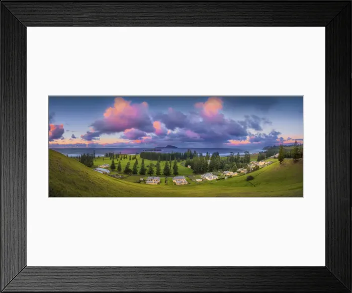 Framed Print : Kingston, Norfolk Island, is a very historic Georgian village and fully restored colonial outpost of the British Empire during the convict transportation era. Built by convicts under cruel supervision, now a peaceful world heritage listed area Framed Print : Kingston, Norfolk Island, is a very historic Georgian village and fully restored colonial outpost of the British Empire during the convict transportation era. Built by convicts under cruel supervision, now a peaceful world heritage listed area