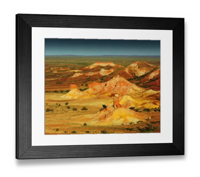 Framed Print : The Painted Hills