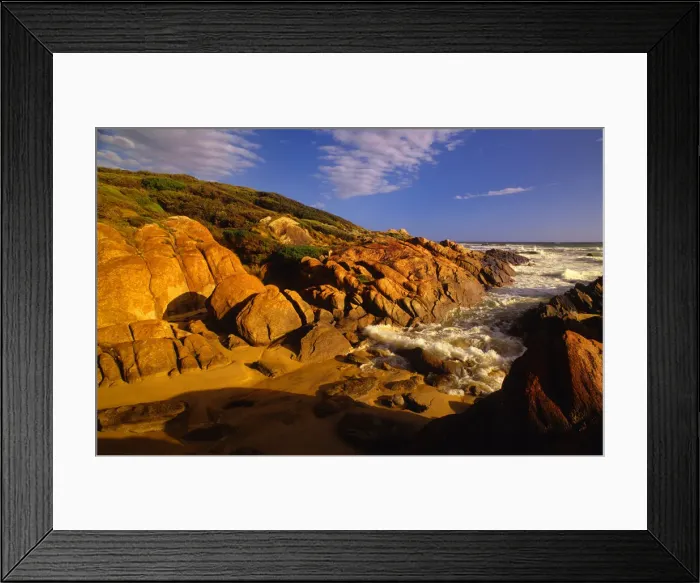 Framed Print : Coastline near Cape Conran, Eastern Victoria, Australia