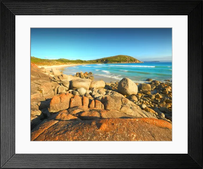 Framed Print : Picnic bay, Wilsons Promontory, Victoria, Australia