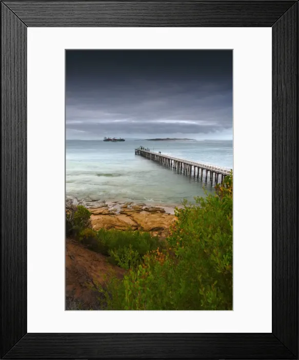 Framed Print : Point Lonsdale Jetty, Victoria, Australia Framed Print : Point Lonsdale Jetty, Victoria, Australia