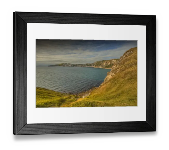 Framed Print : Worbarrow bay, Dorset, England, United Kingdom