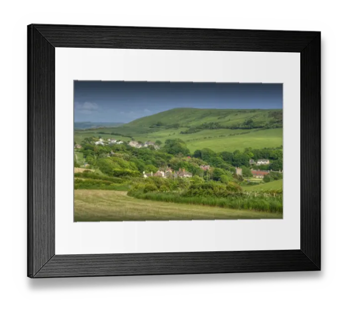 Framed Print : West Lulworth, England, United Kingdom Framed Print : West Lulworth, England, United Kingdom