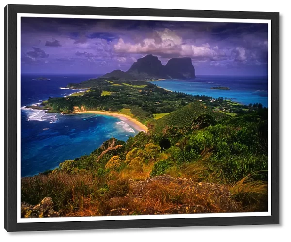 Lord Howe Island view from Kims Lookout