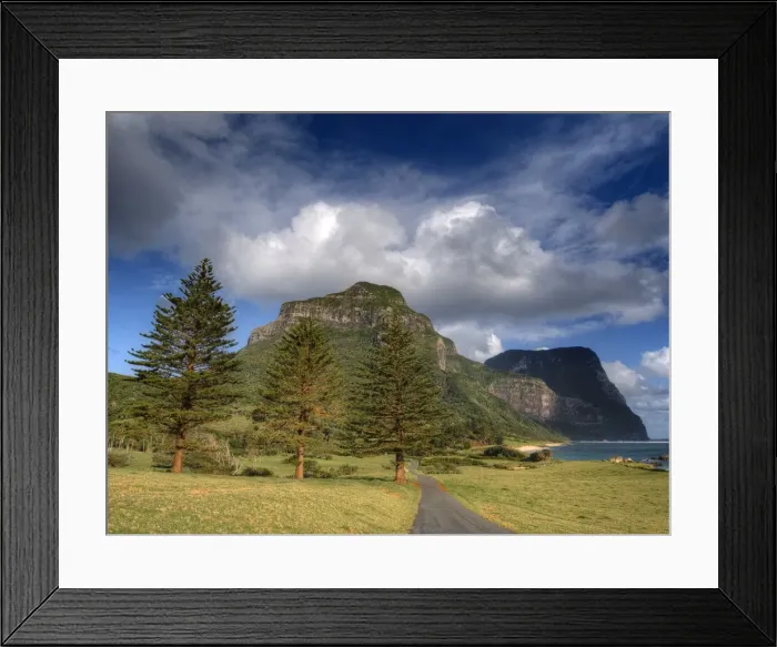 Framed Print : View to Capella South Framed Print : View to Capella South