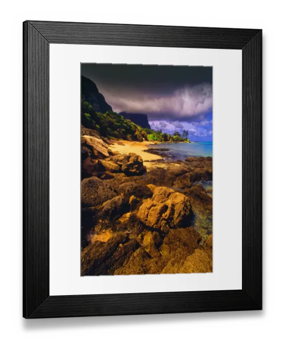 Framed Print : Lord Howe Island coastline view Framed Print : Lord Howe Island coastline view