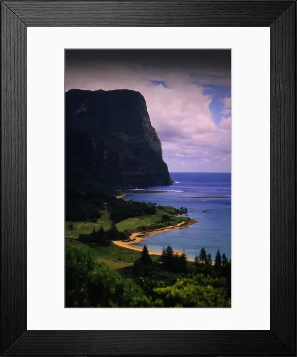 Framed Print : View to Capella south Lord Howe Island Framed Print : View to Capella south Lord Howe Island