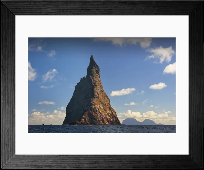Framed Print : Balls Pyramid Lord Howe Island