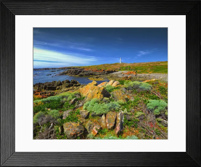 Framed Print : Summer at Cape Wickham Framed Print : Summer at Cape Wickham
