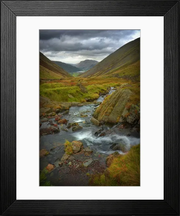 Framed Print : Honnister, Lakes district, Cumbria, England, United Kingdom