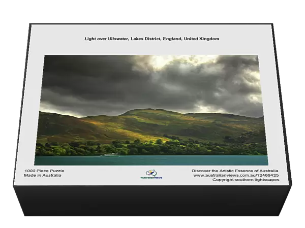 Light over Ullswater, Lakes District, England, United Kingdom
