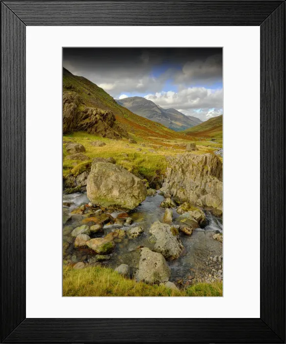 Framed Print : Honnister, Lake district, Cumbria, England, United Kingdom