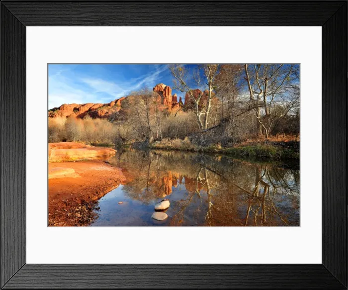 Framed Print : Oak Creek Canyon, Sedona, Arizona, south western United States of America