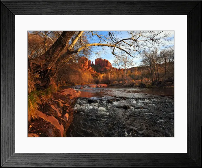 Framed Print : Oak Creek Canyon, Sedona, Arizona, south western United States of America