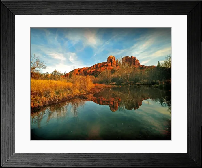 Framed Print : Oak Creek Canyon, Sedona, Arizona, south western United States of America