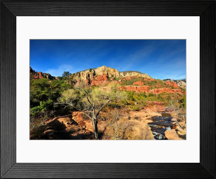 Framed Print : Oak Creek Canyon, Sedona, Arizona, south western United States of America Framed Print : Oak Creek Canyon, Sedona, Arizona, south western United States of America