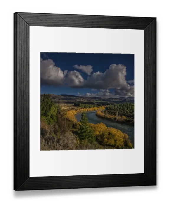 Framed Print : Clutha River view