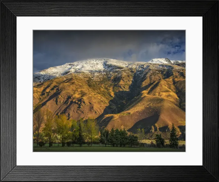 Framed Print : Crown Range