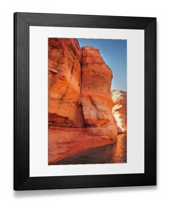 Framed Print : Navajo Canyon, Page, Arizona, south western United States of America