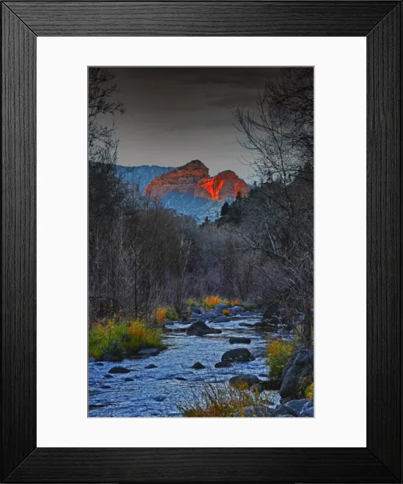 Framed Print : Oak Creek Canyon, Sedona, Arizona, south western United States of America Framed Print : Oak Creek Canyon, Sedona, Arizona, south western United States of America