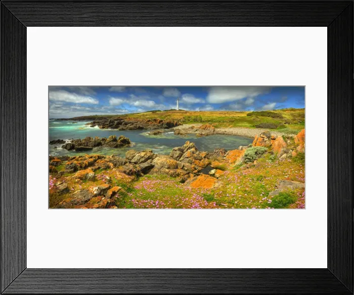 Framed Print : Cape Wickham lighthouse Framed Print : Cape Wickham lighthouse