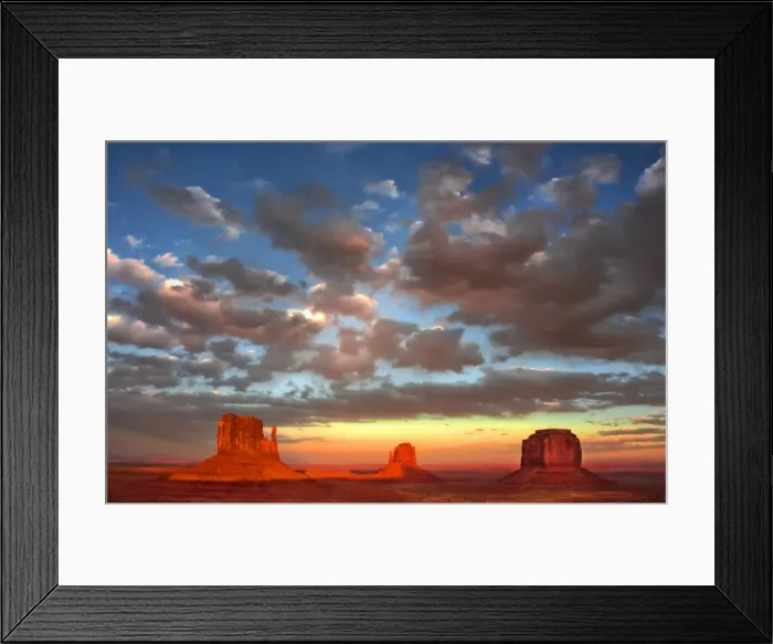Framed Print : Monument valley, Arizona, south western United States of America