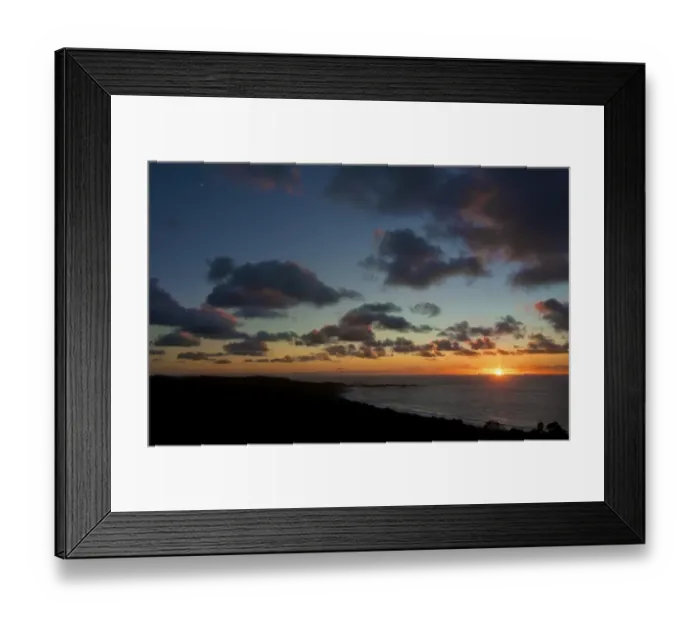 Framed Print : Bold head sunrise Framed Print : Bold head sunrise
