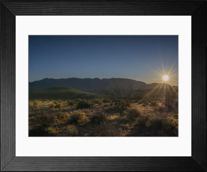 Framed Print : Flinders ranges dawn Framed Print : Flinders ranges dawn