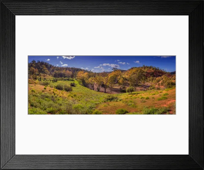 Framed Print : Brachina dawn