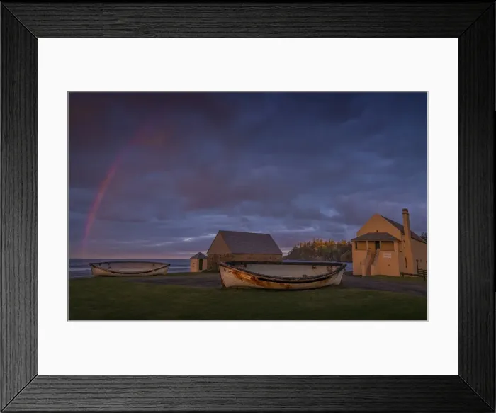 Framed Print : Rainbow at Kingston wharf Framed Print : Rainbow at Kingston wharf