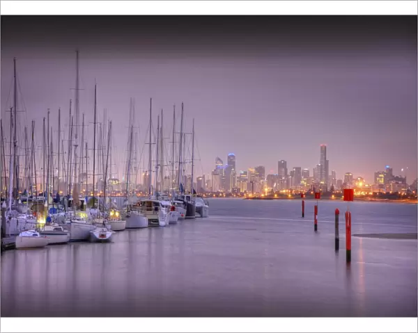 Melbourne city view, Victoria, Australia