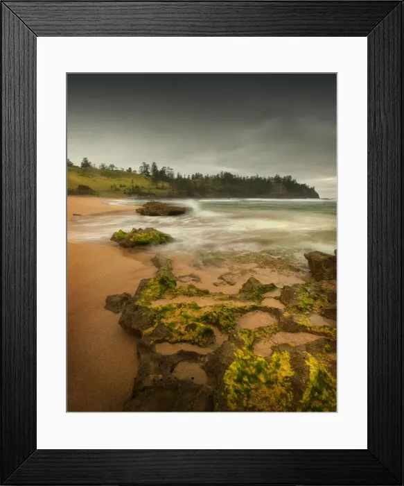 Framed Print : First light Cemetery bay Framed Print : First light Cemetery bay