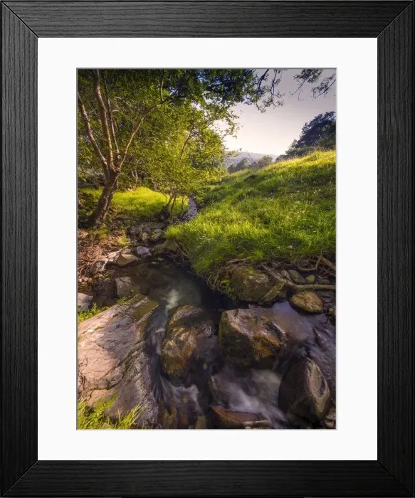 Framed Print : Farmland near snowdonia National Park, northern Wales, United Kingdom Framed Print : Farmland near snowdonia National Park, northern Wales, United Kingdom