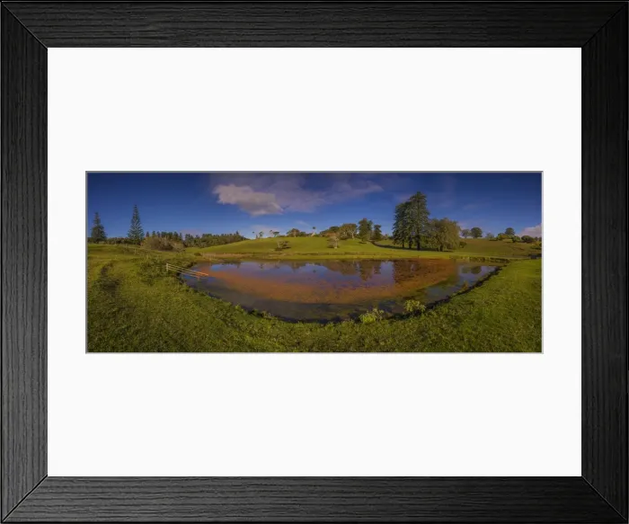 Framed Print : Mission lagoon, Norfolk Island, South Pacific