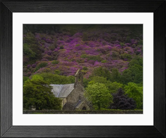 Framed Print : Hidden Chapel, Wales, United Kingdom Framed Print : Hidden Chapel, Wales, United Kingdom