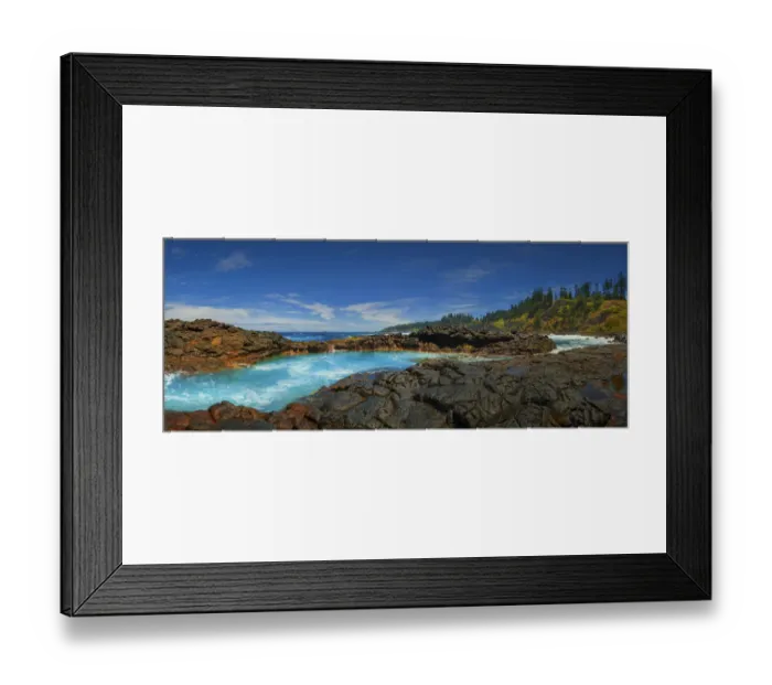 Framed Print : The Crystal pool Framed Print : The Crystal pool