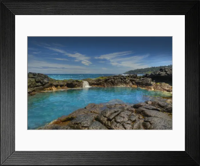 Framed Print : The crystal pool Framed Print : The crystal pool
