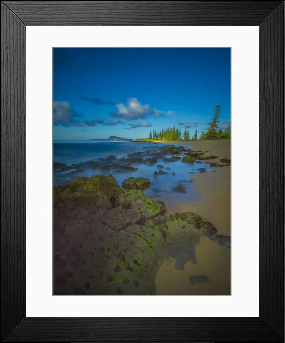 Framed Print : Cemetery bay dawn, Norfolk Island, South Pacific Framed Print : Cemetery bay dawn, Norfolk Island, South Pacific